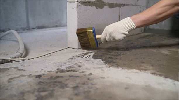 SJ Waterproofing Pros Interior Drainage System coverage map for Mark Center, OH and surrounding area